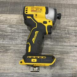 AS-IS DEWALT Atomic 20V Max Lithium-Ion Brushless Cordless Compact 1/4 in. Impact Driver Kit
