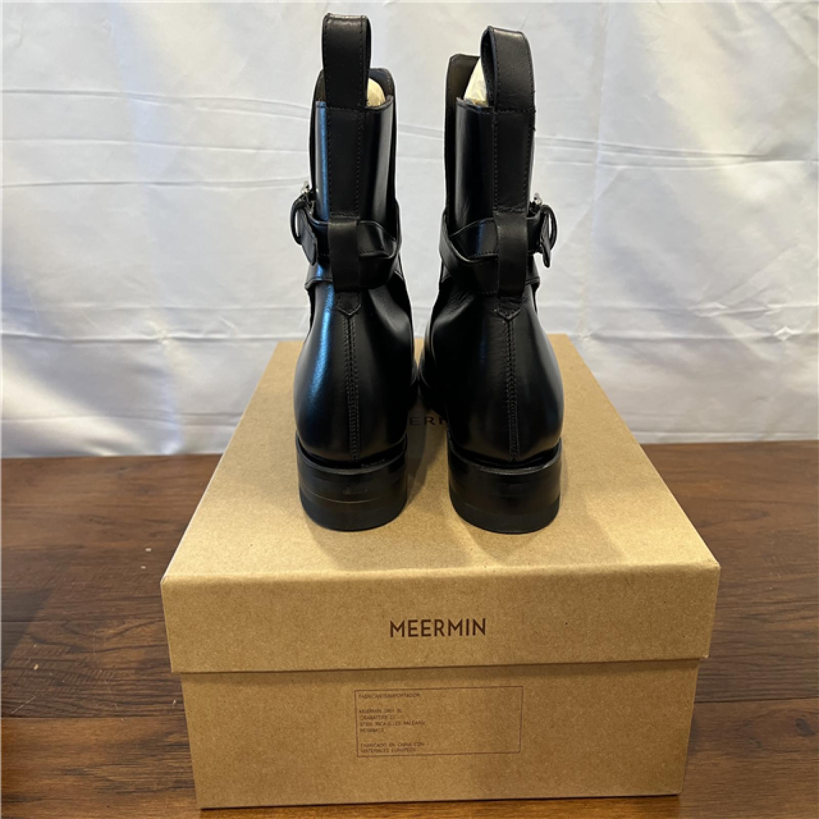 NEW! Meermin Calf Boot - Black - SZ 6