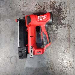 HOUSTON LOCATION - AS-IS M12 FUEL 12-Volt Lithium-Ion Brushless Cordless 18-Guage Compact Brad Nailer (Tool Only)