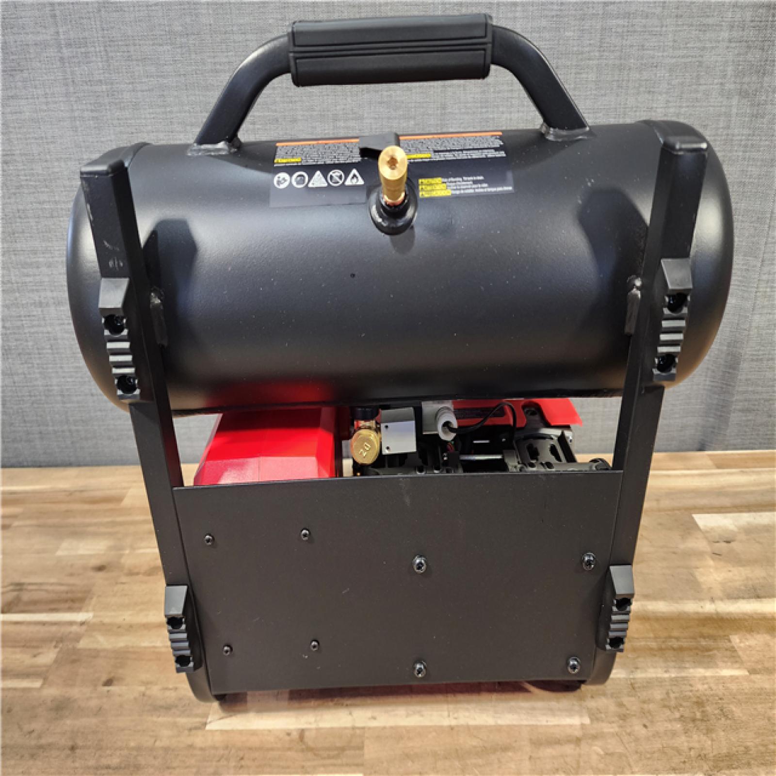 HOUSTON LOCATION - AS-IS (APPEARS LIKE NEW) Milwaukee FUEL 18-Volt Lithium-Ion Brushless Cordless 2 Gal. Electric Compact Quiet Compressor (Tool-Only)