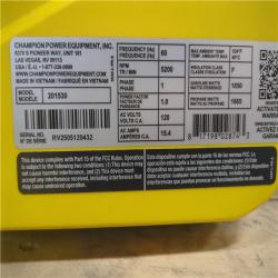 CALIFORNIA AS-IS CHAMPION PORTABLE POWER GENERATOR