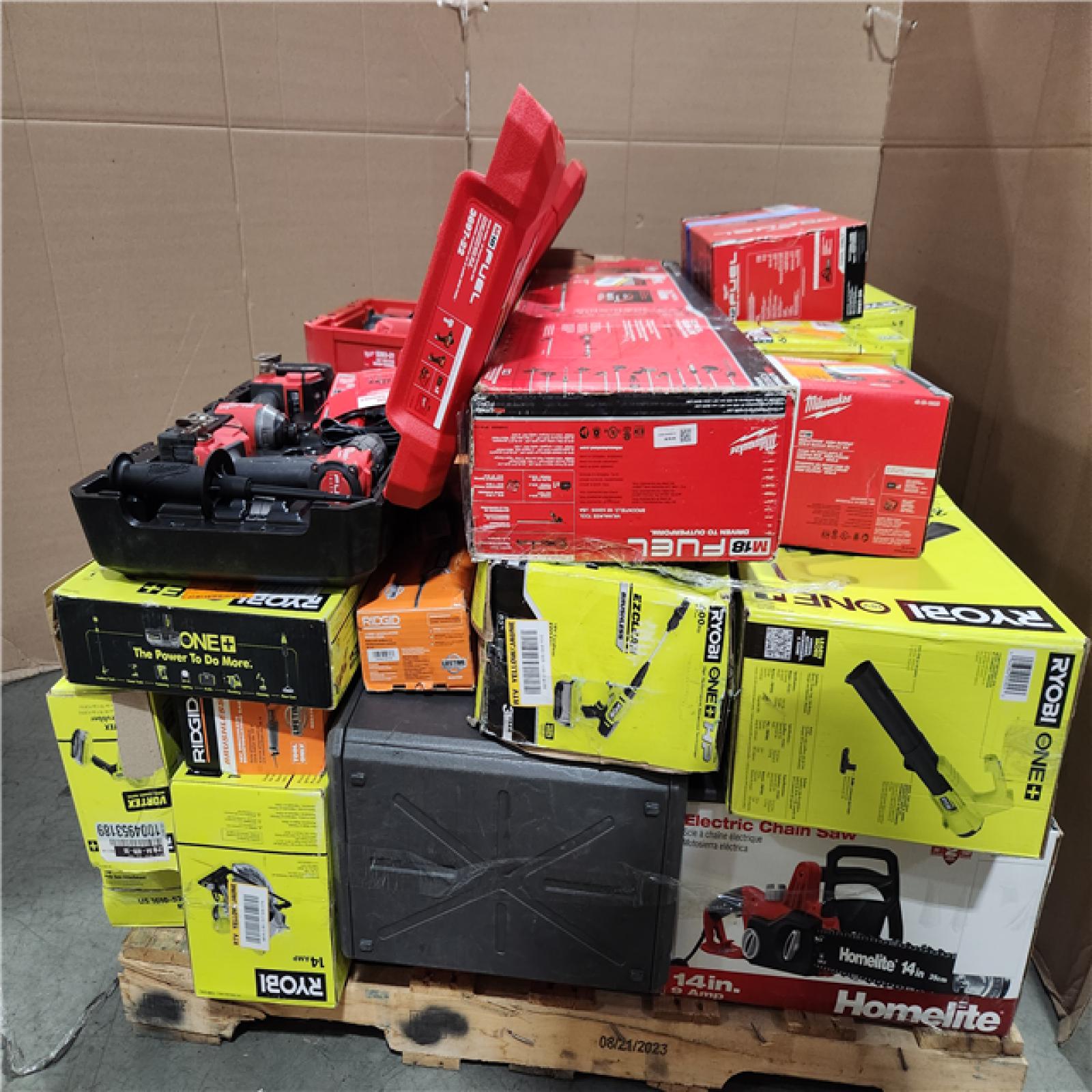 CALIFORNIA AS-IS TOOL PALLET