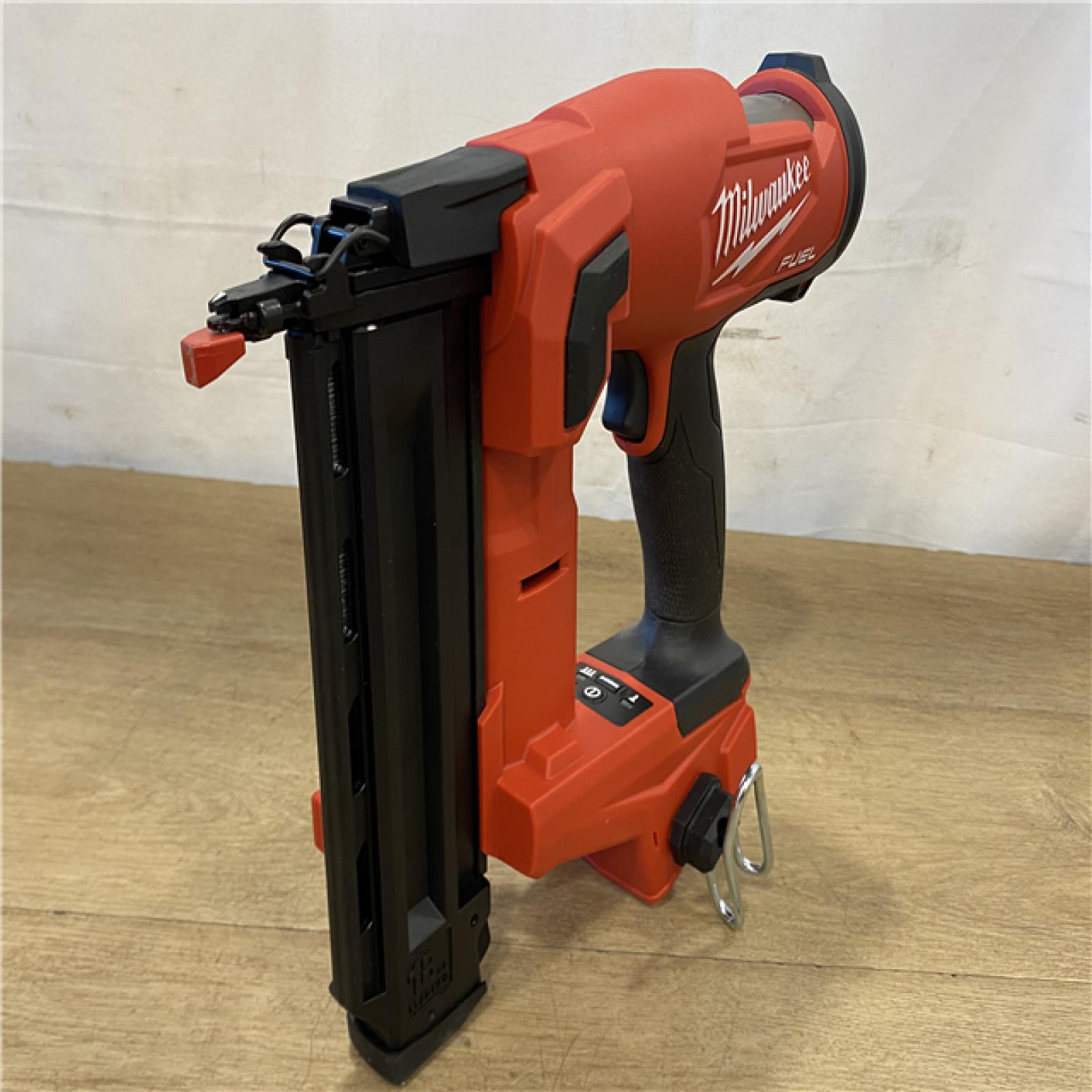 AS-IS Milwaukee FUEL 18-Volt Lithium-Ion Brushless Cordless Gen II 18-Gauge Brad Nailer (Tool-Only)
