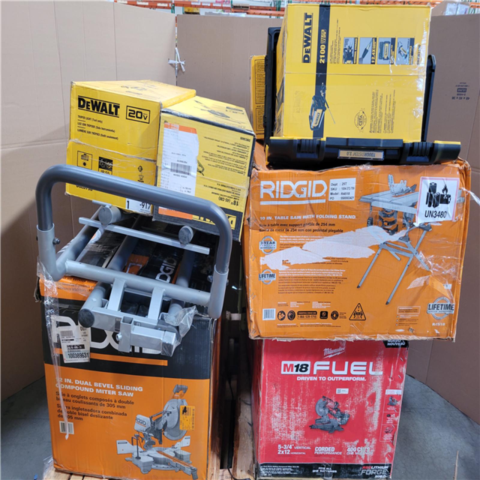 CALIFORNIA AS-IS TOOL PALLET