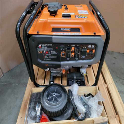 CALIFORNIA AS-IS GENERAC PORTABLE GENERATOR