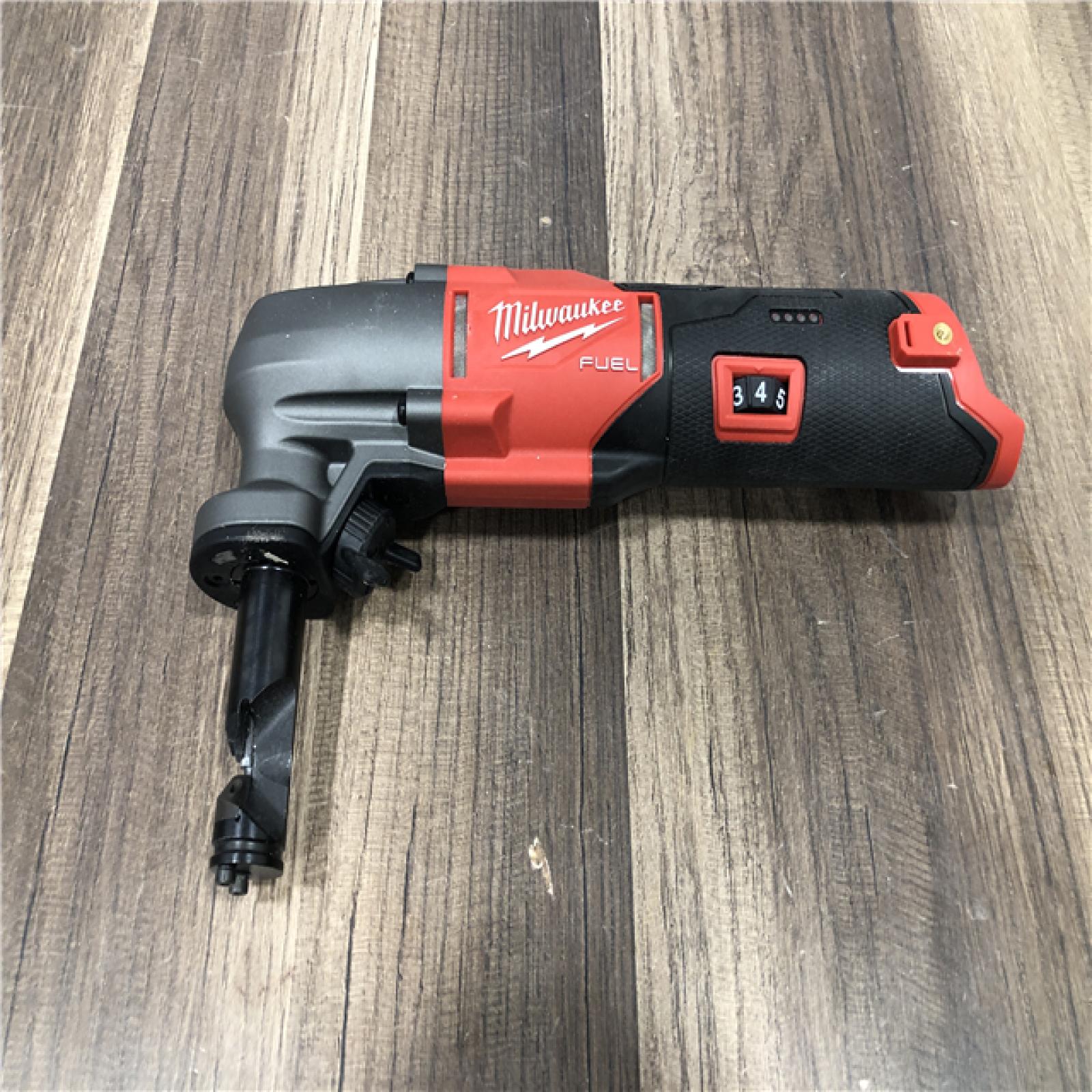 AS-IS Milwaukee FUEL 12-Volt Lithium-Ion Brushless Cordless 16-Gauge Variable Speed Nibbler (Tool-Only)