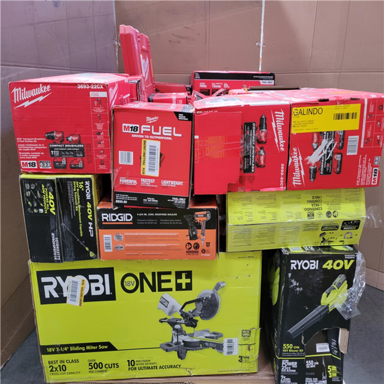 CALIFORNIA AS-IS TOOL PALLET