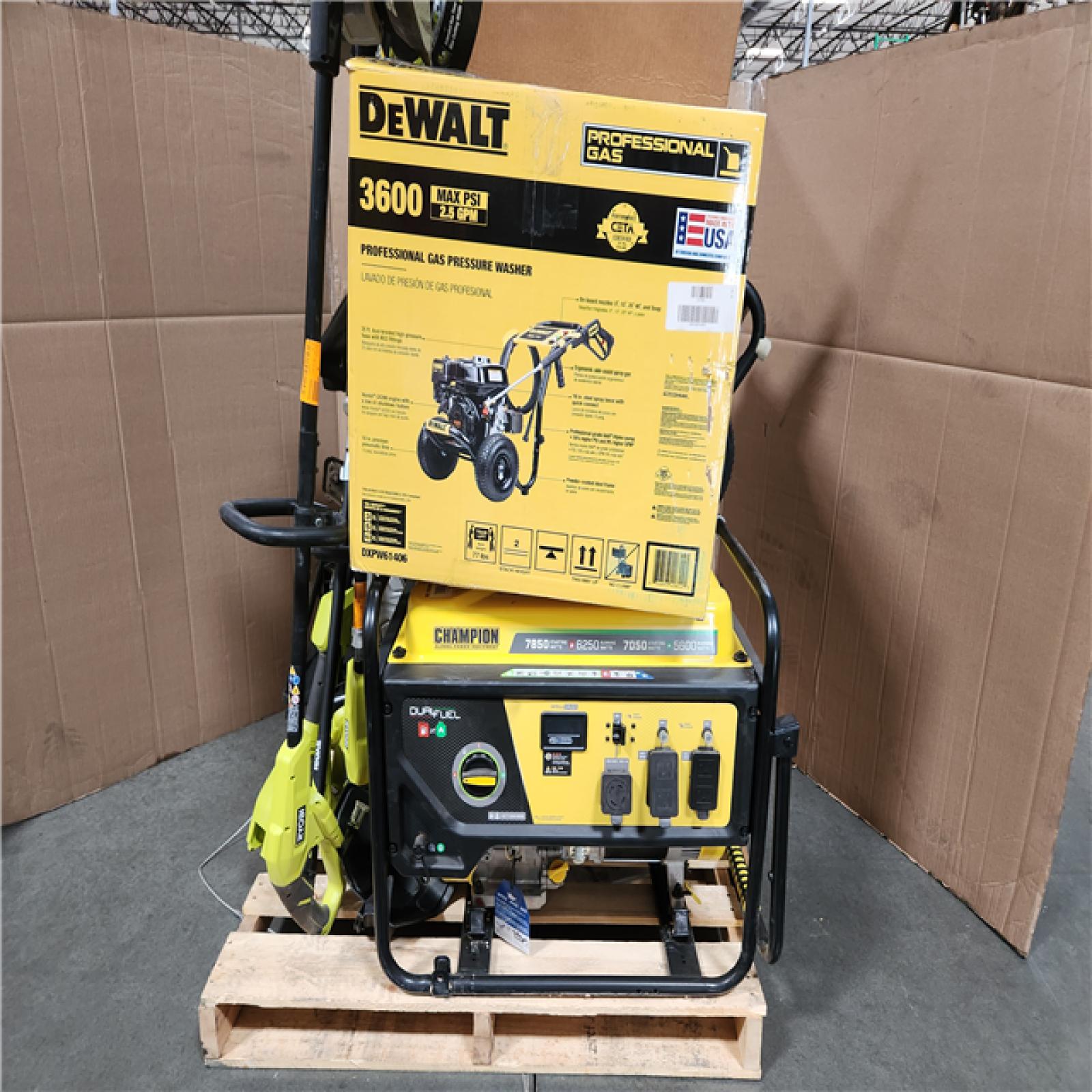 CALIFORNIA AS-IS OUTDOOR POWER EQUIPMENT