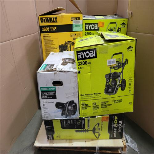 CALIFORNIA AS-IS OUTDOOR POWER EQUIPMENT