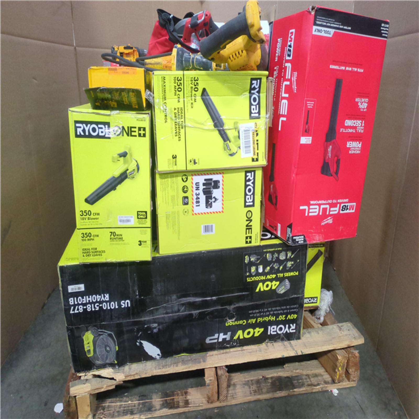 CALIFORNIA AS-IS TOOL PALLET