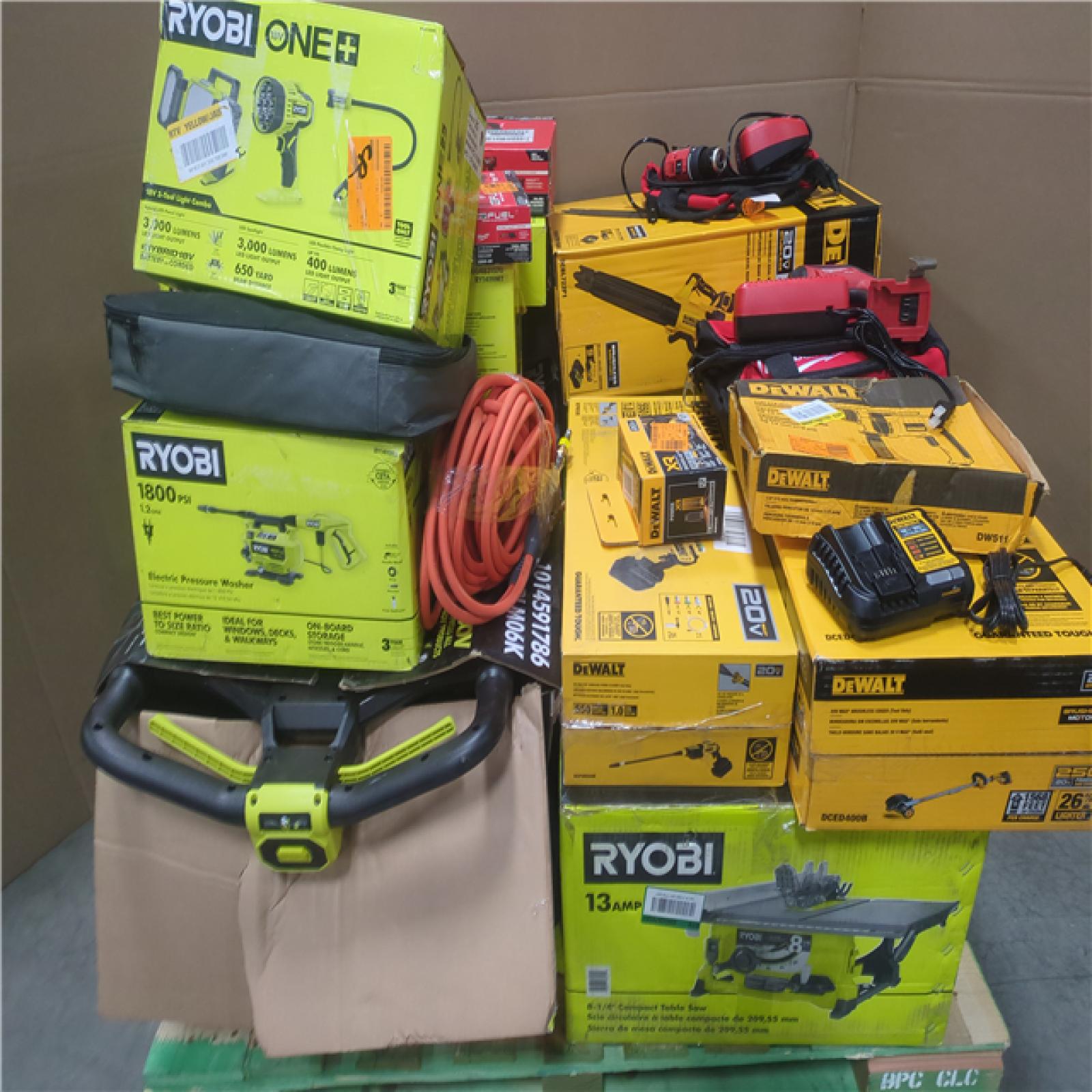 CALIFORNIA AS-IS TOOL PALLET