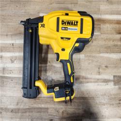HOUSTON LOCATION - AS-IS DEWALT 20V MAX XR Lithium-Ion Electric Cordless 18-Gauge Brad Nailer (Tool Only)