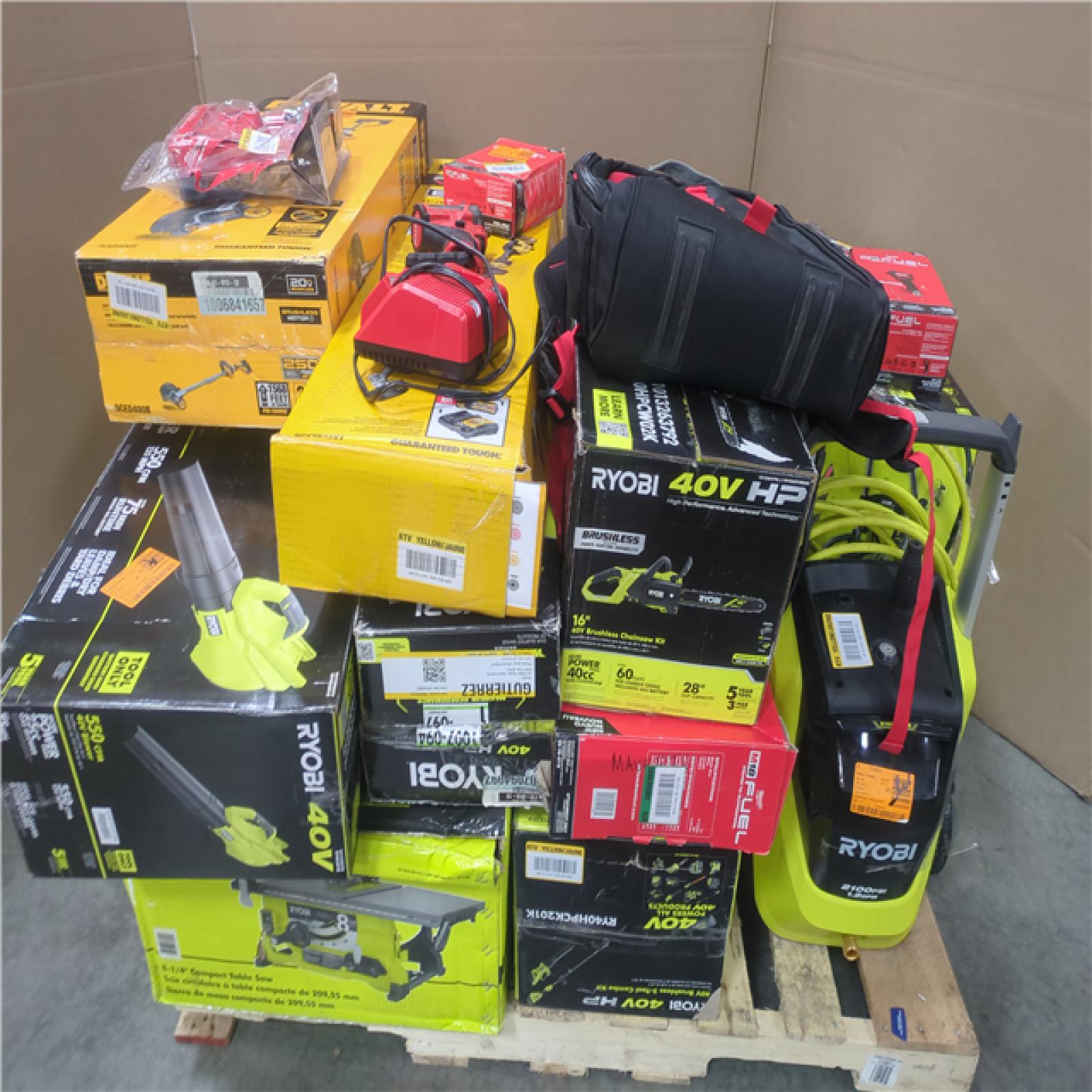 CALIFORNIA AS-IS TOOL PALLET