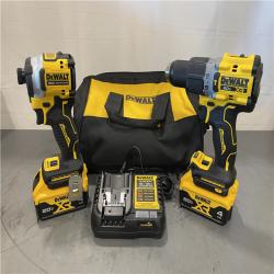AS-SI - DEWALT 20V MAX XR Hammer Drill and ATOMIC Impact Driver 2 Tool Cordless Combo Kit