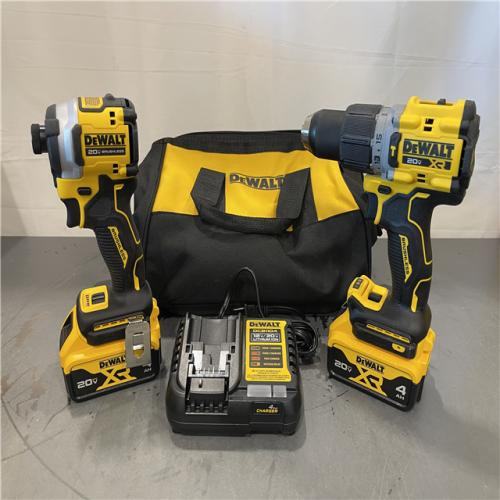 AS-SI - DEWALT 20V MAX XR Hammer Drill and ATOMIC Impact Driver 2 Tool Cordless Combo Kit