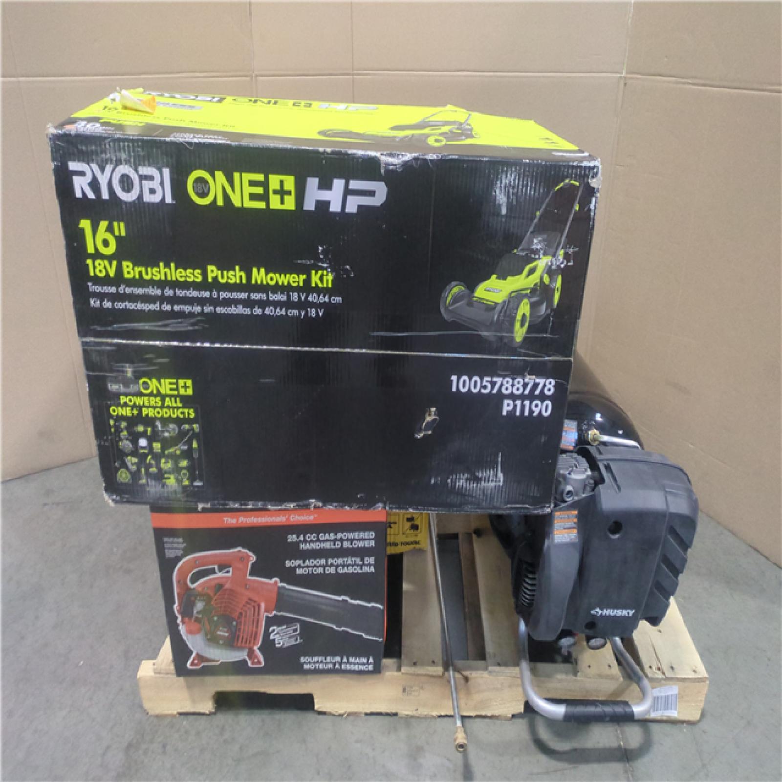 CALIFORNIA AS-IS OUTDOOR POWER EQUIPMENT