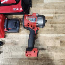 HOUSTON LOCATION - AS - IS Milwaukee FUEL 18V Lithium-Ion Brushless Cordless 1/2 in. Impact Wrench w/Friction Ring Kit