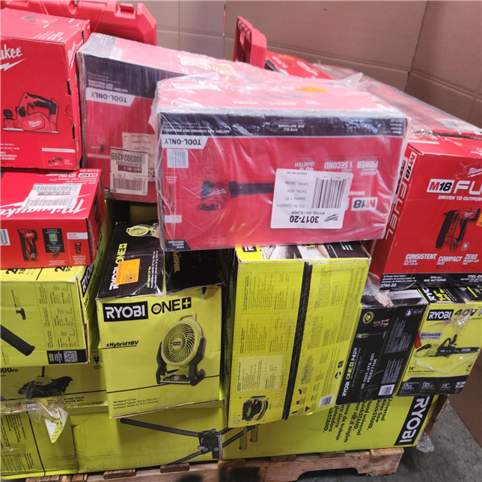 CALIFORNIA AS-IS TOOL PALLET