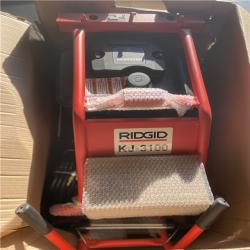 DALLAS LOCATION -  RIDGID KJ-3100 3000 PSI 5.5 GPM Portable Water Jetter for 2 in. to 10 in. Drain Lines with Removeable Nylon Braid Hose/Reel