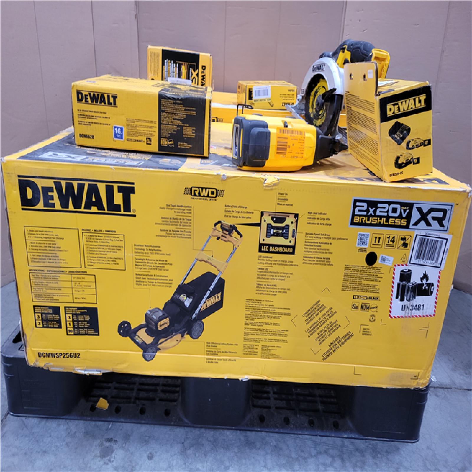 CALIFORNIA AS-IS TOOL PALLET