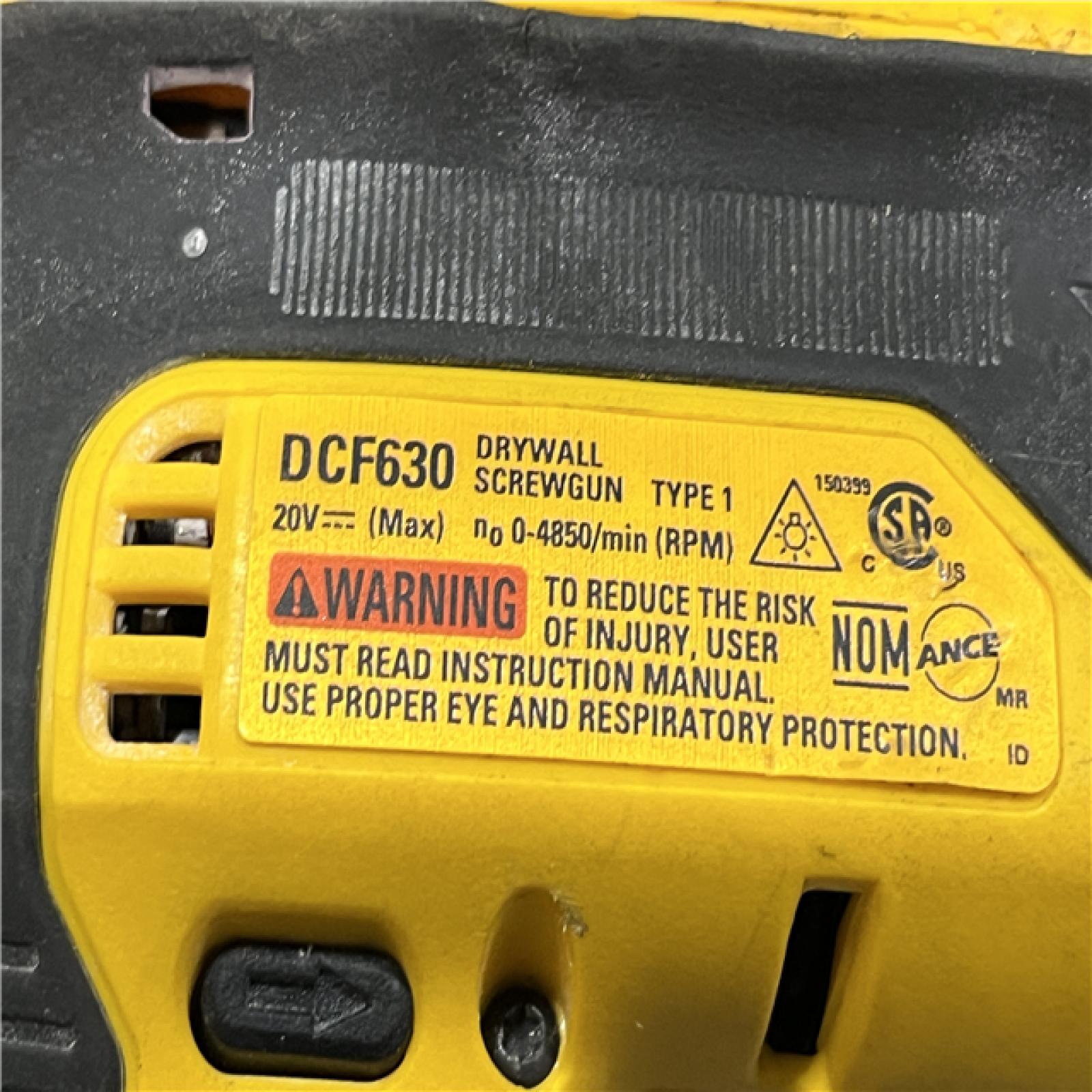 AS-IS DEWALT XR 20V MAX Lithium-Ion Cordless Brushless Screw Gun (Tool Only)