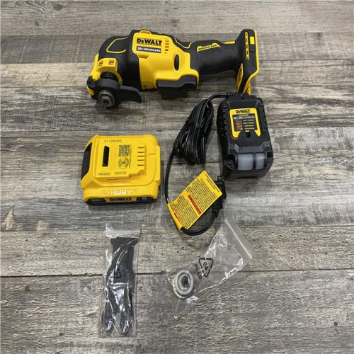 AS-IS DEWALT ATOMIC 20V MAX Cordless Brushless Oscillating Multi Tool Kit