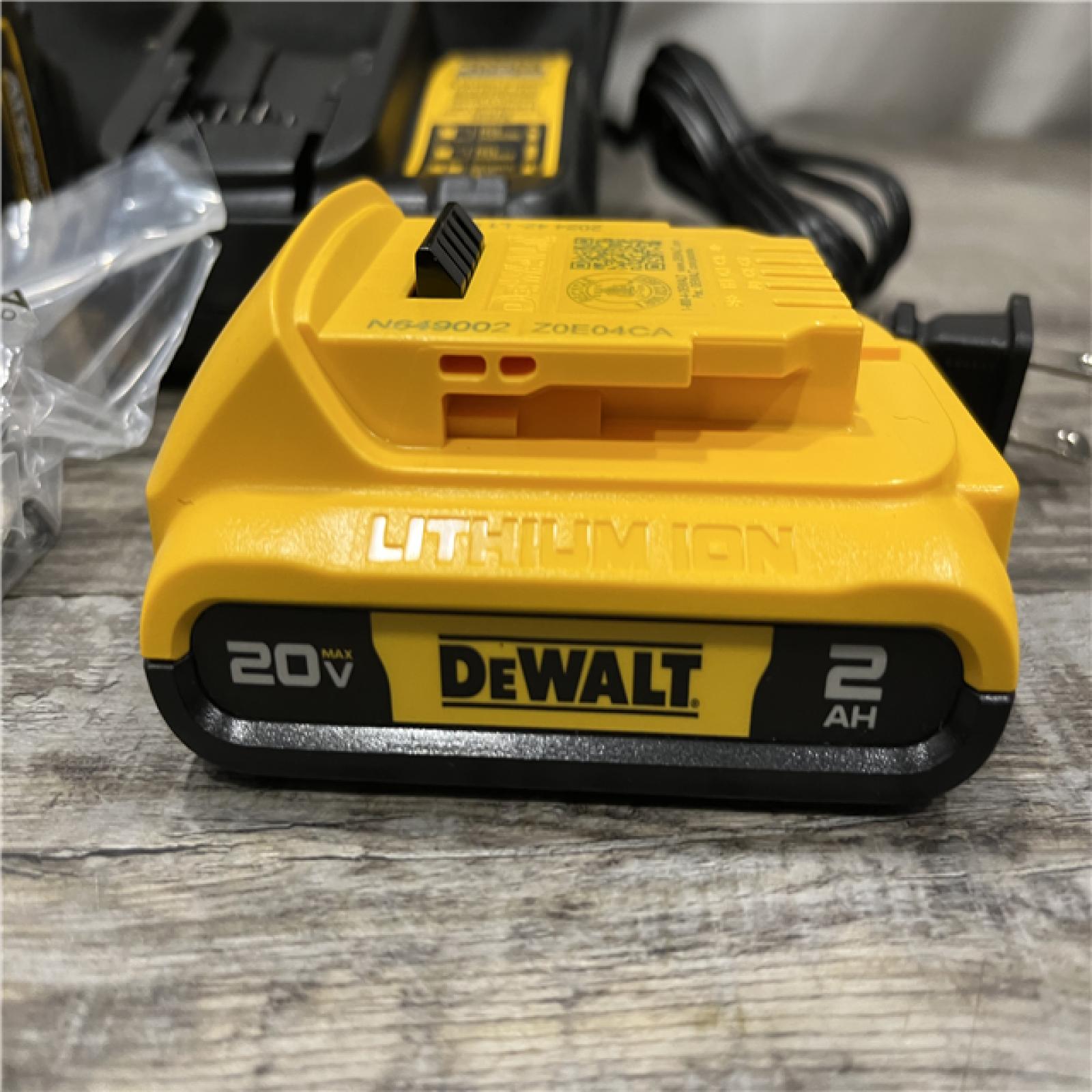 AS-IS DEWALT Atomic 20V Lithium-Ion Cordless Compact 1/2 in. Drill/Driver Kit