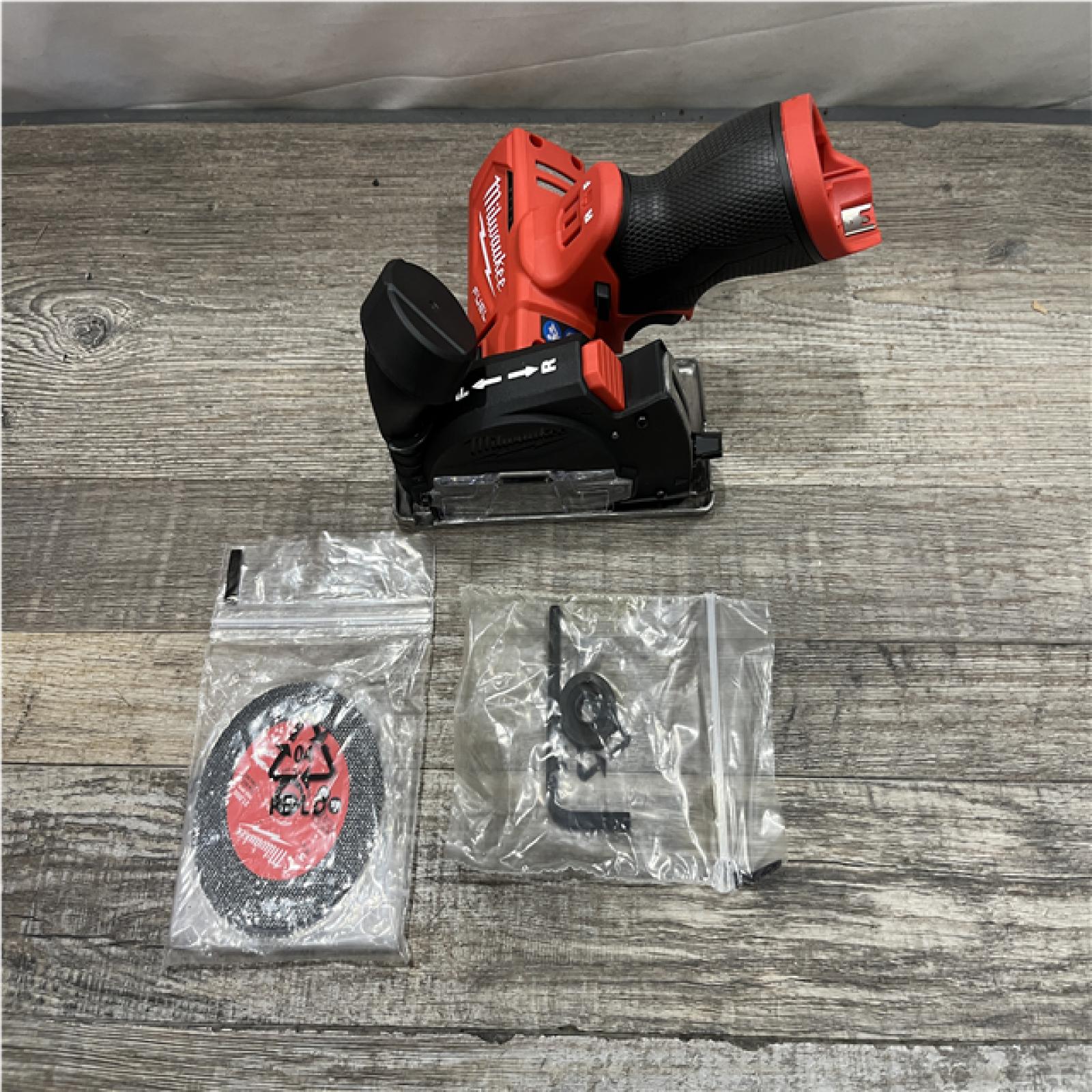AS-IS Milwaukee FUEL 12V Lithium-Ion Brushless Cordless 3 in. Cut Off Saw (Tool-Only)