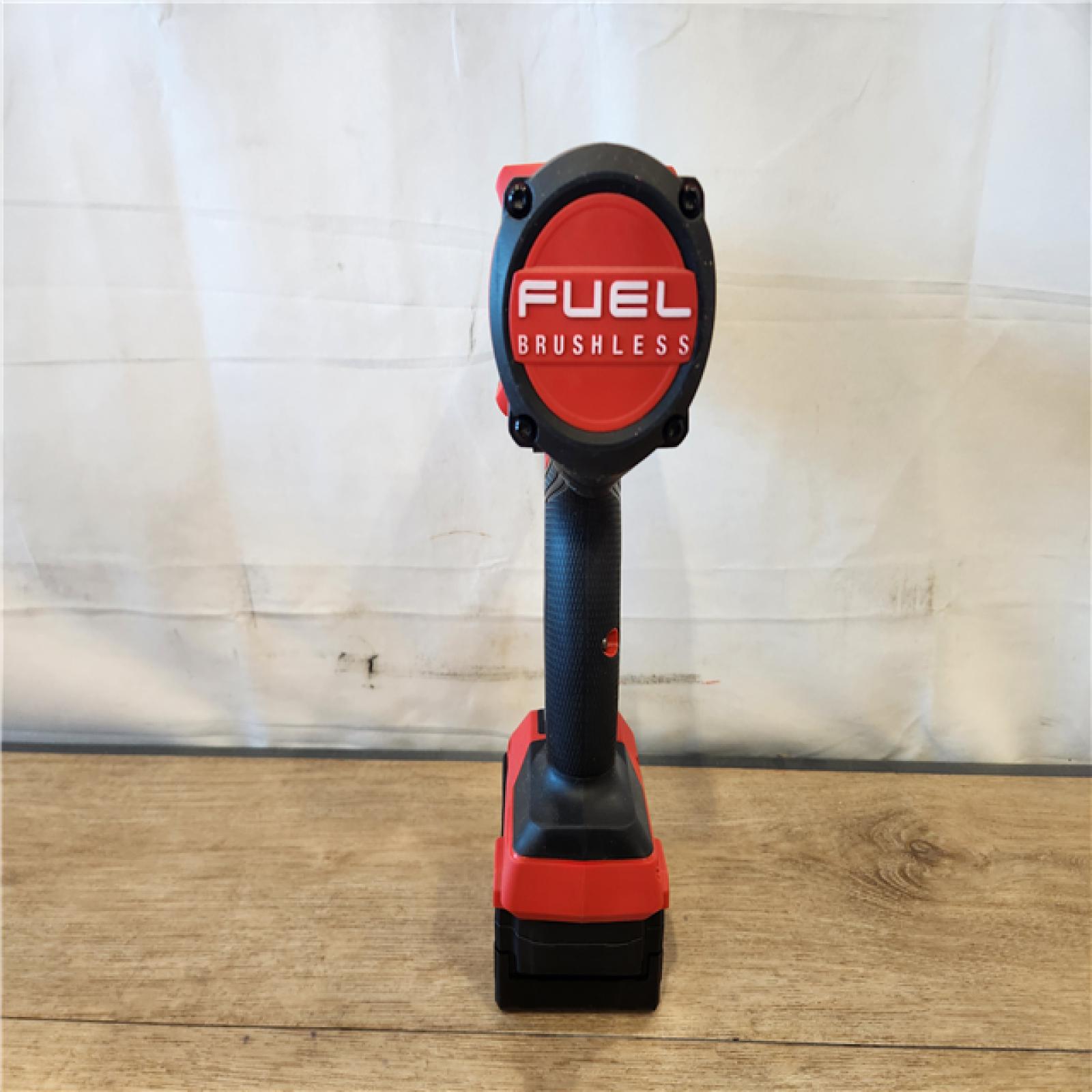 AS-IS- Milwaukee  FUEL 18V Lithium-Ion Brushless Cordless 1/2 in. Impact Wrench w/Friction Ring Kit