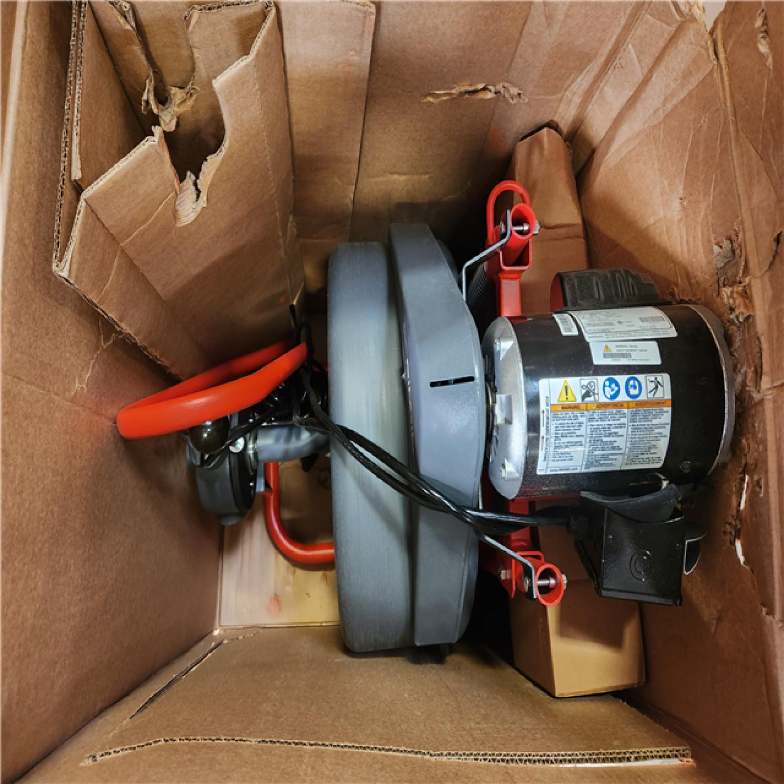 Phoenix RIDGID K-750 Drain Cleaning Snake Auger Drum Machine with Autofeed and 3/4 in. Pigtail