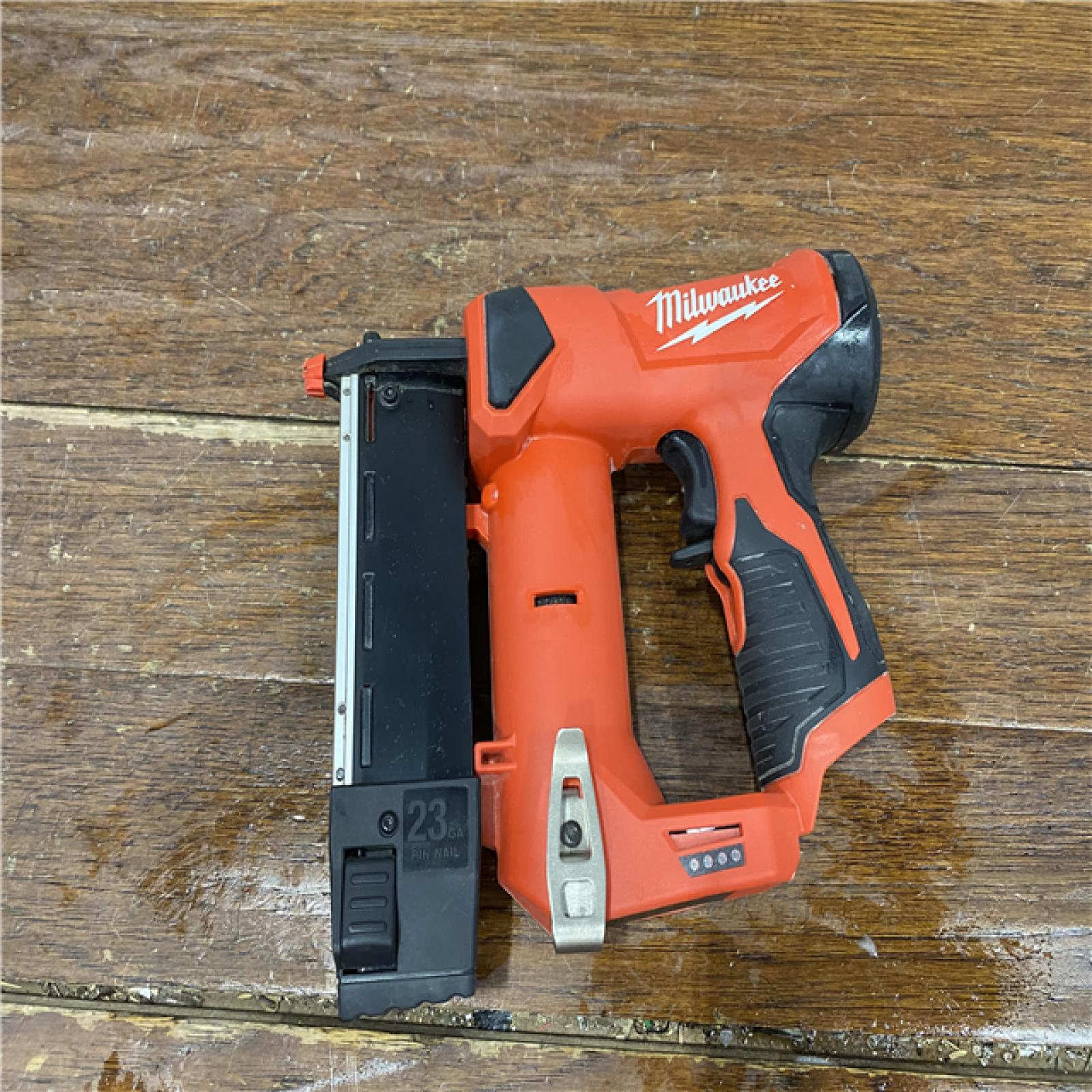 AS-IS Milwaukee 2540-20 12V 23 Gauge Cordless Pin Nailer (Tool Only)