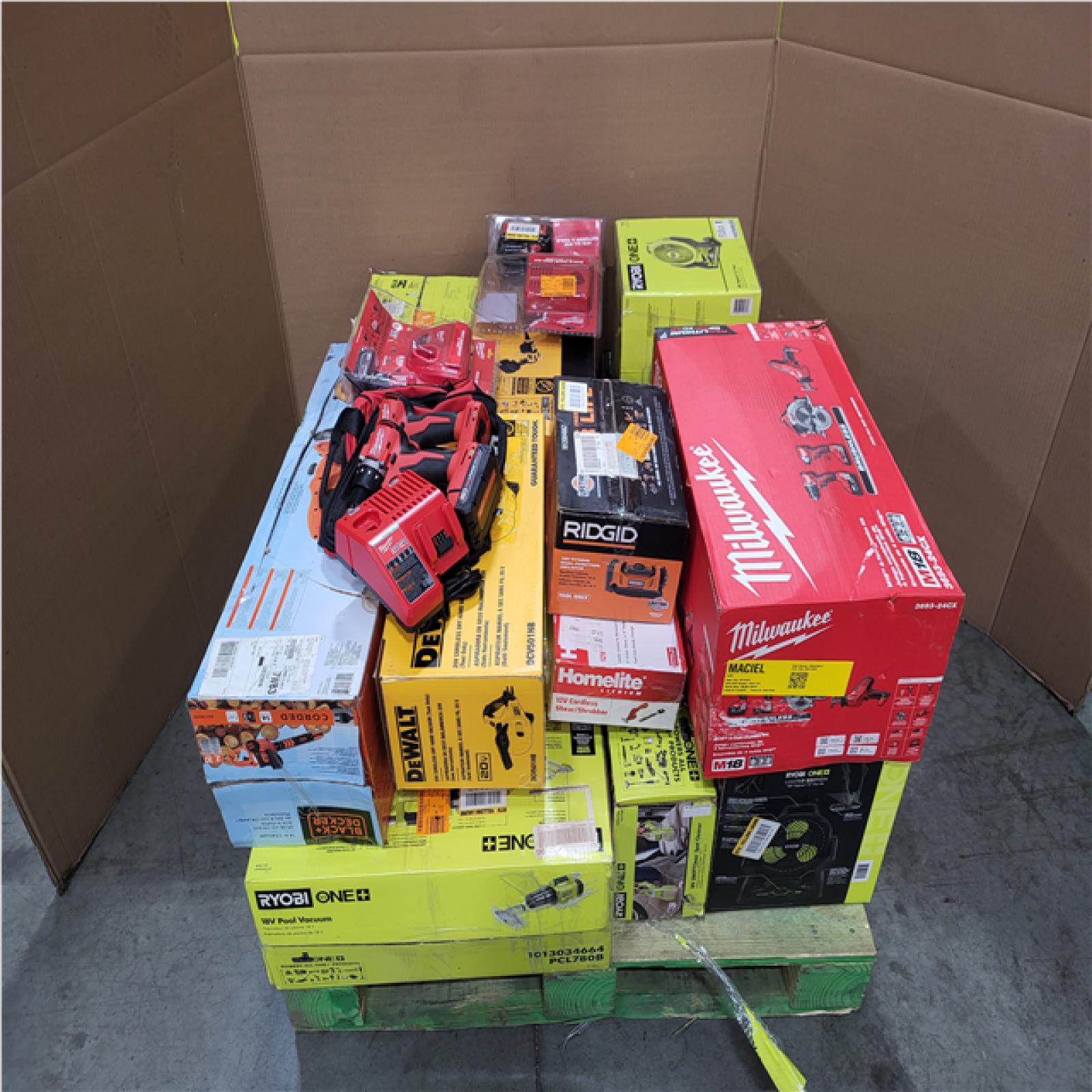 CALIFORNIA AS-IS TOOL PALLET