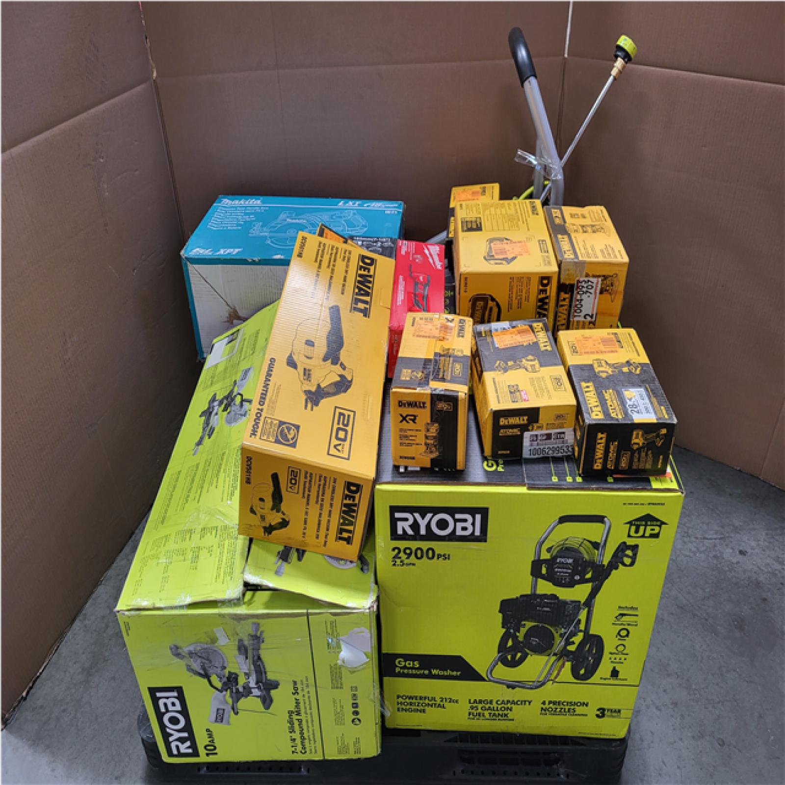 CALIFORNIA AS-IS TOOL PALLET