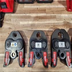 HOUSTON LOCATION - AS-IS (APPEARS LIKE NEW) Milwaukee M18 Force Logic ONE KEY Press Tool 1/2-2 Kit