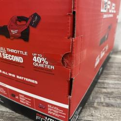 NEW - Milwaukee FUEL 120 MPH 500 CFM 18V Brushless Cordless Battery Powered Leaf Blower Kit
