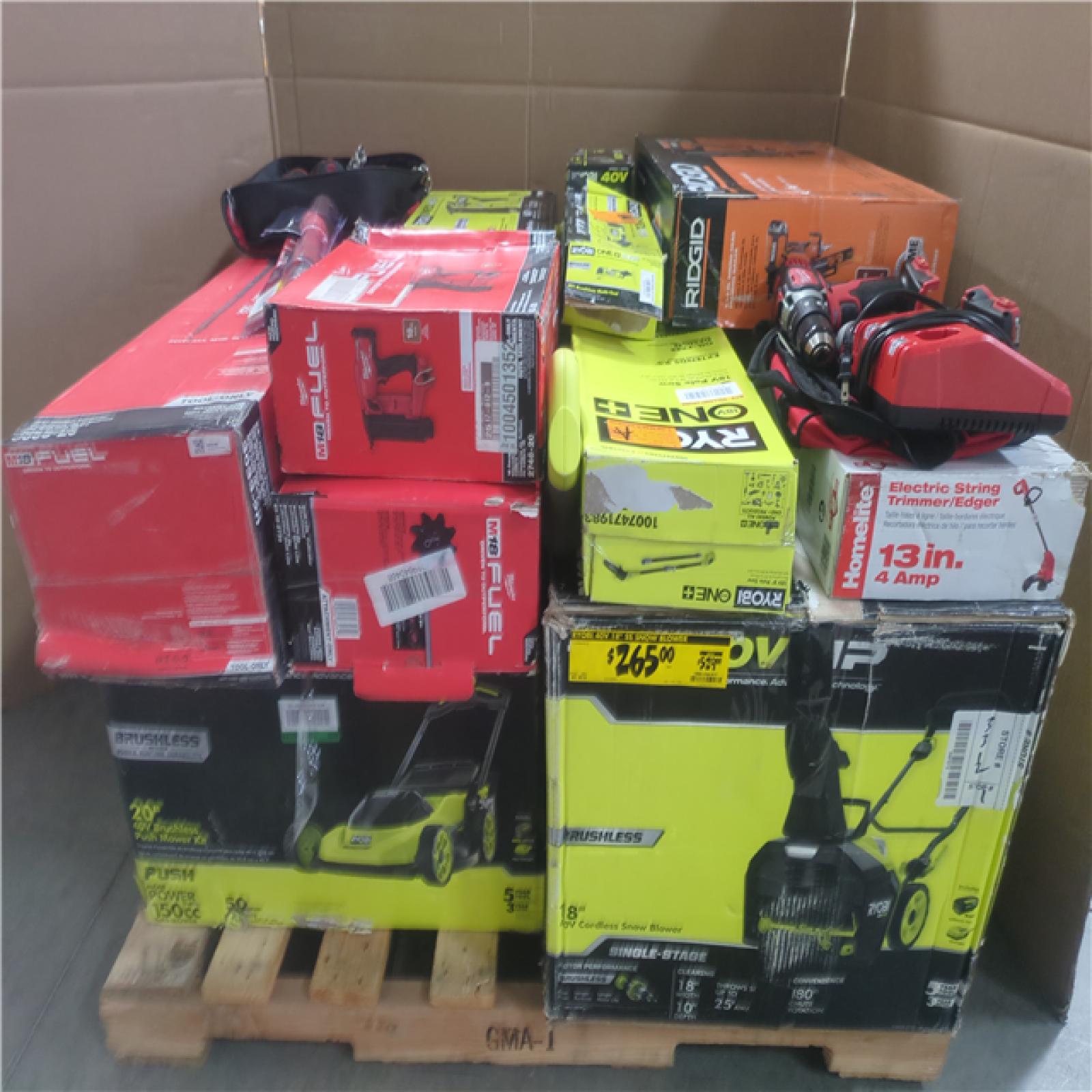 CALIFORNIA AS-IS TOOL PALLET
