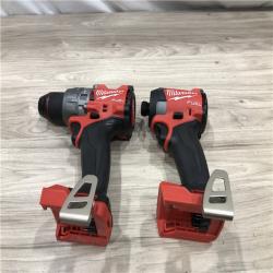 AS-IS Milwaukee FUEL 18V Lithium-Ion Cordless Hammer Drill and Impact Driver Combo Kit