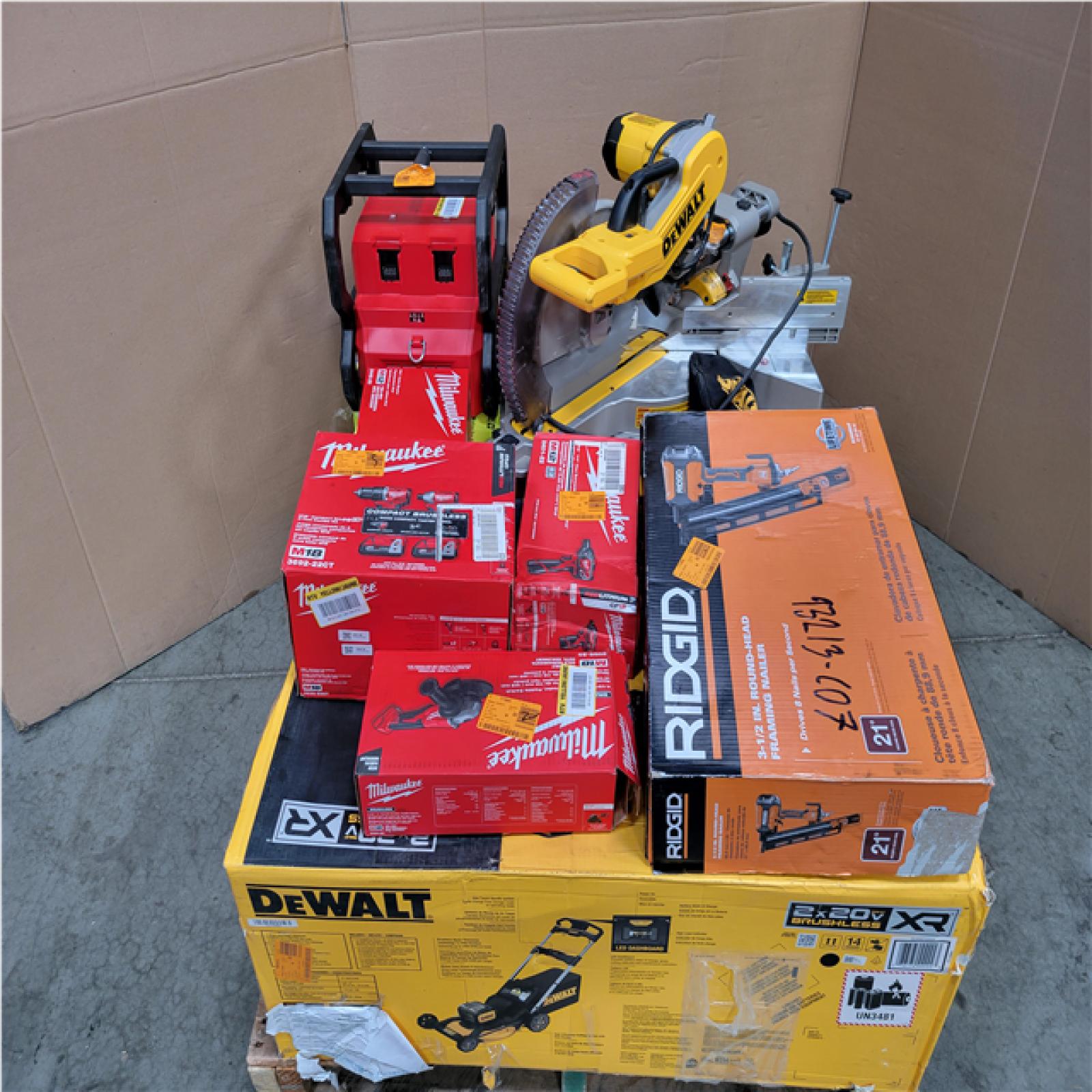 CALIFORNIA AS-IS TOOL PALLET