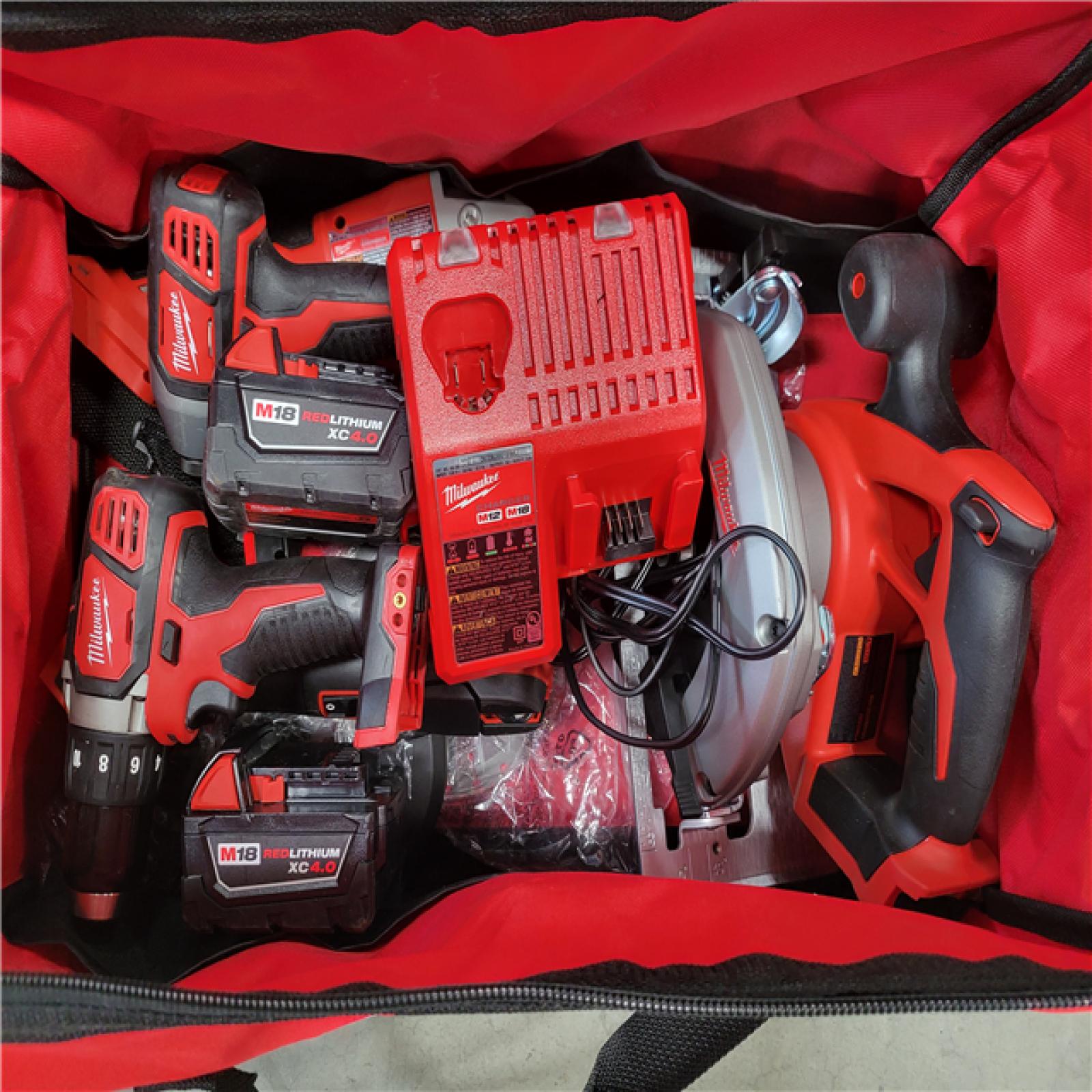 CALIFORNIA NEW MILWAUKEE M18 6-TOOL COMBO KIT