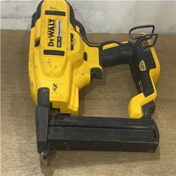 AS-IS DEWALT Cordless 18-Gauge Narrow Crown Stapler (Tool Only)