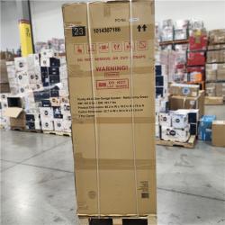 DALLAS LOCATION - AS-IS Husky 80.2 in. W x 75 in. H x 19.2 in. D Steel 8-Piece Garage Storage System in Matte Army Green with Solid Wood Worktop