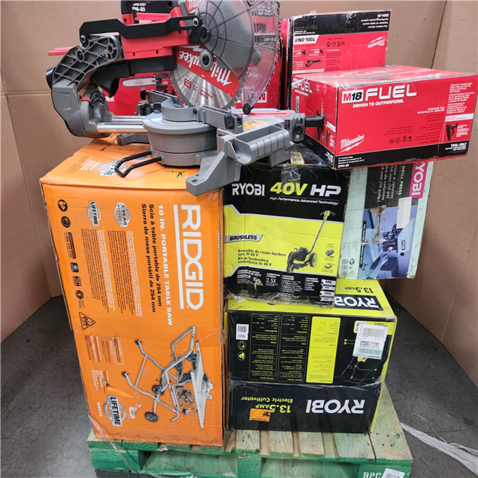 California AS-IS Tool Pallet