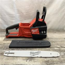 AS-IS Milwaukee FUEL 16 in. 18V Lithium-Ion Brushless Battery Chainsaw (Tool-Only)
