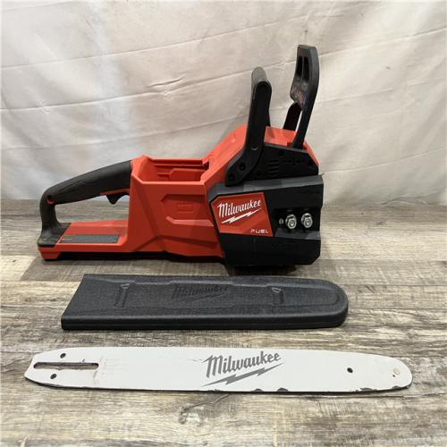 AS-IS Milwaukee FUEL 16 in. 18V Lithium-Ion Brushless Battery Chainsaw (Tool-Only)