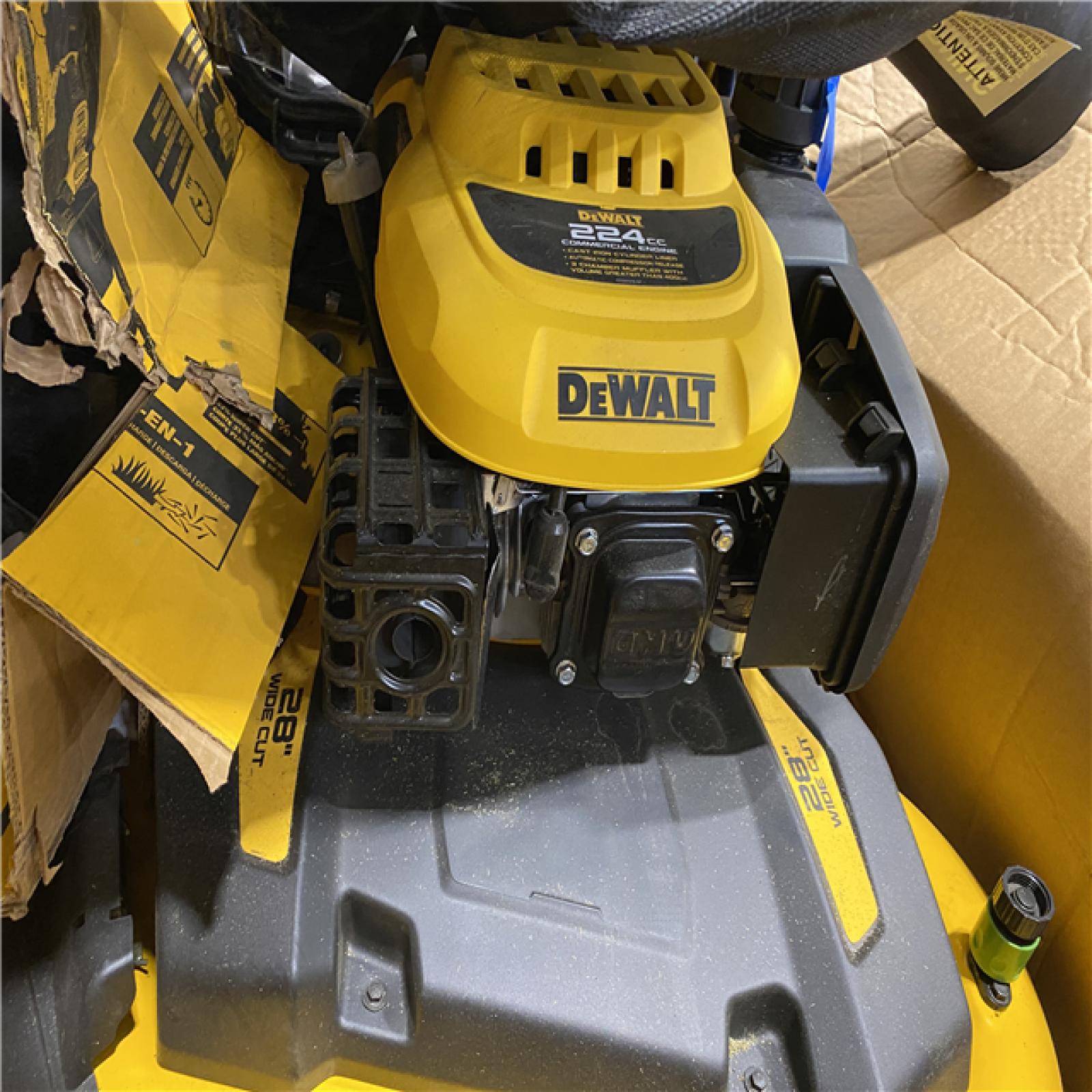 Dallas Location - As-Is DEWALT 28 in. 224cc E-GOV Engine Gas Lawn Mower
