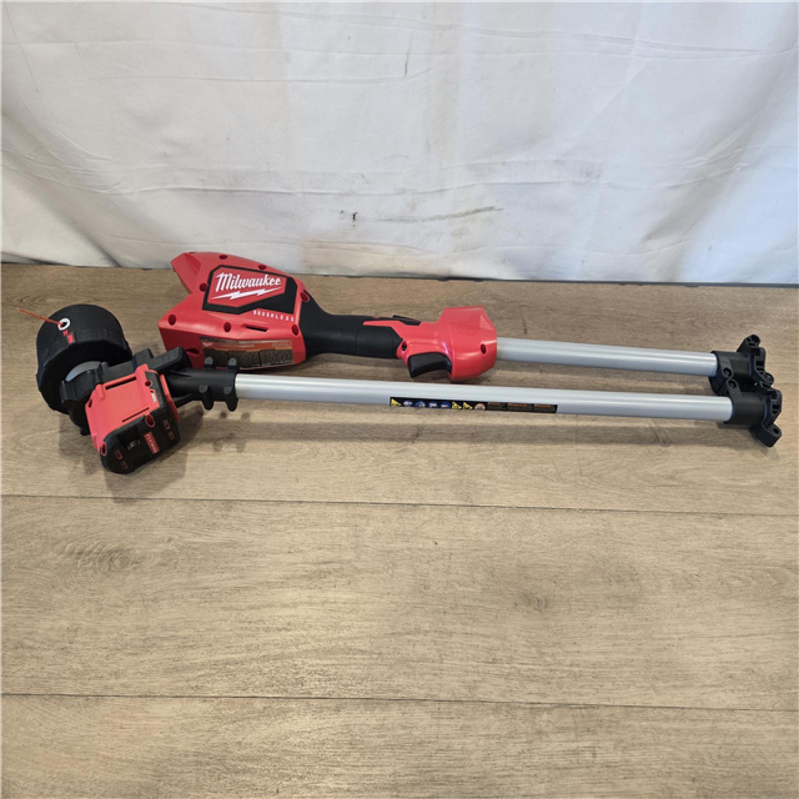 AS-IS Milwaukee M18 Battery String Trimmer Kit