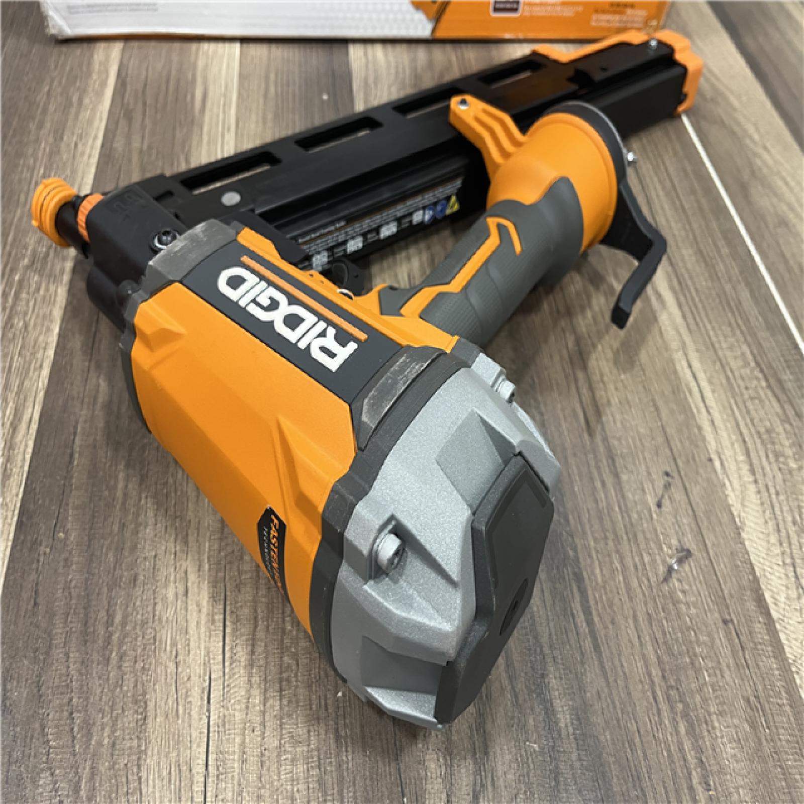 AS-IS Ridgid 21-Degree 3-1/2 in. Round Head Framing Nailer