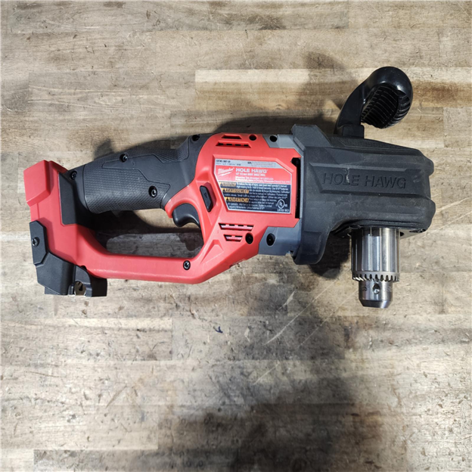 HOUSTON LOCATION - AS-IS Milwaukee M18 18V Fuel Hole Hawg 1/2 Right Angle Drill 2807-20 (Tool-Only)