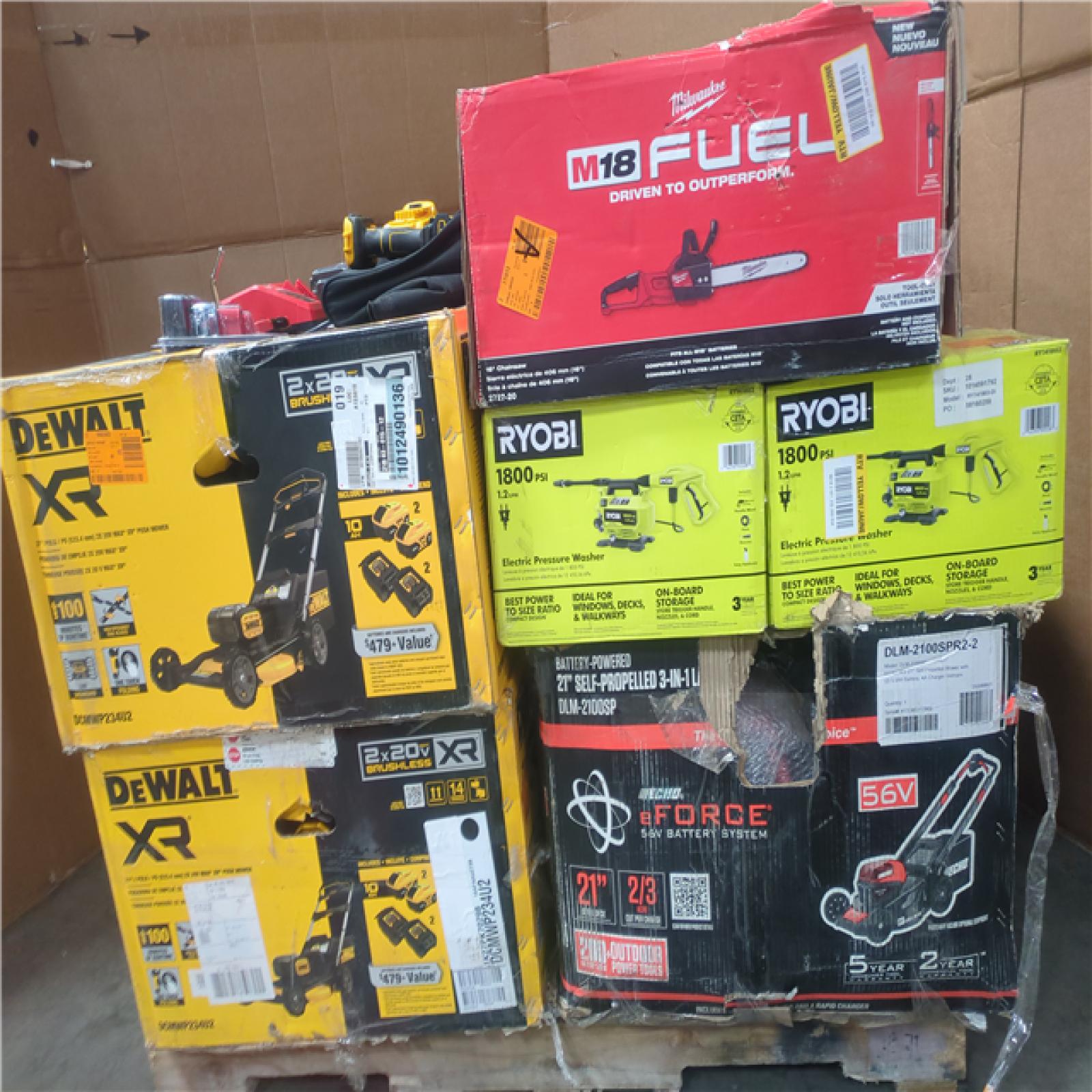 CALIFORNIA AS-IS TOOL PALLET