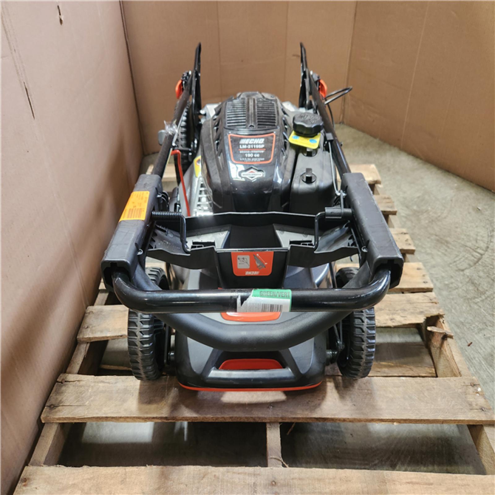 Phoenix LIKE NEW ECHO 21 in. 190 cc Briggs and Stratton Gas 3-in-1 Dual Blade RWD Self-Propelled Lawn Mower with Single Lever Deck Adjustment